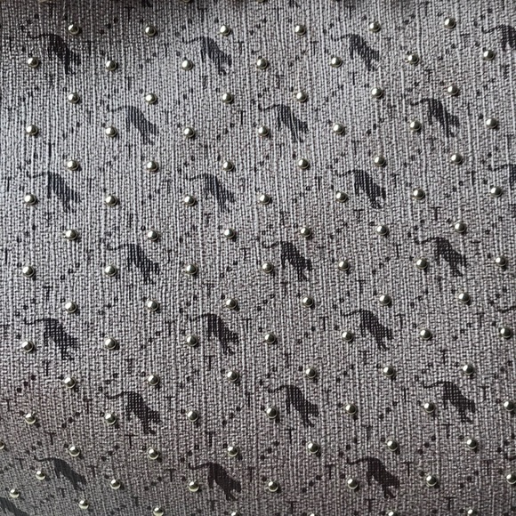 NWOT Topshop Lion Safari Tote w/ Charm Chain - Picture 6 of 8